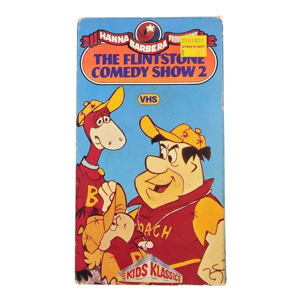 THE FLINTSTONE COMEDY SHOW 2 – VHS – HANNA‑BARBERA – KIDS KLASSICS VINTAGE TOON